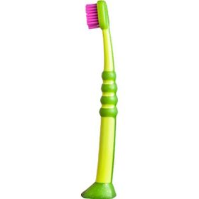Curaprox Curakid Ultra Soft Limon Yeşili Pembe Bebek ve Çocuk Diş Fırçası