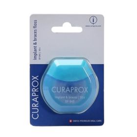 Curaprox DF 845 İmplant Braces Floss 50 Adet Braket Diş İpi
