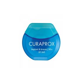 Curaprox DF 845 İmplant Braces Floss 50 Adet Braket Diş İpi