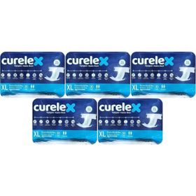 Curelex Yetişkin Bel Bantlı Tekstil Yüzey Extra Large 5x30 Adet Hasta Bezi
