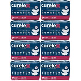 Curelex Yetişkin Bel Bantlı Tekstil Yüzey Medium 8x30 Adet Hasta Bezi
