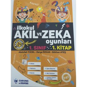 Curious & Genius Yayınları - 1. Sınıf İlkokul Akıl ve Zeka Oyunları Seti