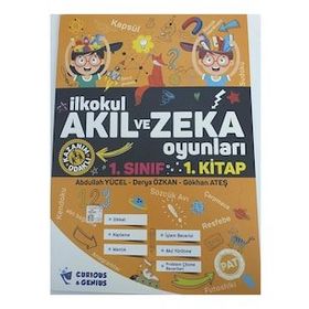 Curious & Genius Yayınları - 1. Sınıf İlkokul Akıl ve Zeka Oyunları Seti