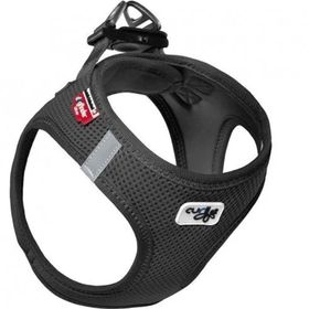 Curli Air Mesh Dogfinder 3XS Boy Siyah Köpek Tasması