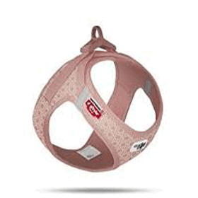 Curli Air-mesh Küçük Irk Köpek 27-30 cm Coral XS Göğüs Tasması