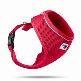 Curli Basic Air-Mesh Red Xl Göğüs Tasması