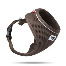 Curli Basic Harness Air-Mesh Camo Kahverengi L Köpek Göğüs Tasması