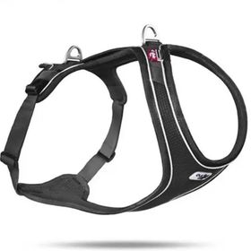 Curli Belka Comfort Harness Siyah XS 58-62X42 cm Köpek Göğüs Tasması