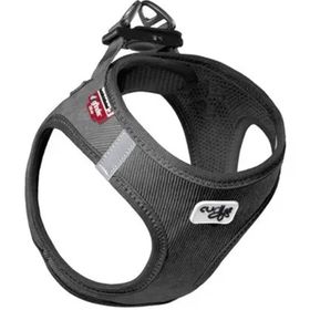 Curli Cord Vest Siyah 3XS 26-30 cm Köpek Göğüs Tasması