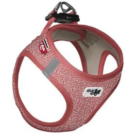 Curli Merino Kırmızı 3XS 26-30 cm Köpek Göğüs Tasması