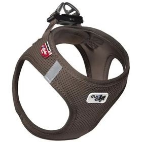 Curli Vest Air Mesh Kahverengi 26-30 cm Köpek Göğüs Tasması