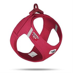 Curli Vest Clasp Air-Mesh Kırmızı Small Köpek Göğüs Tasması