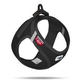 Curli Vest Harness 3XS 26x30 cm Siyah Köpek Göğüs Tasması