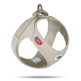 Curli Vest Harness Bej M 43.4x49 cm Köpek Göğüs Tasması