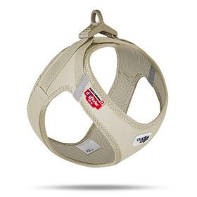 Curli Vest Harness Cord S Beyaz 38.3x43.3 cm Köpek Tasması