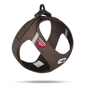 Curli Vest Harness Kahverengi M 43.4x49 cm Köpek Göğüs Tasması