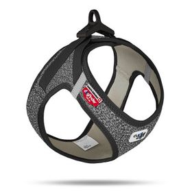 Curli Vest Harness Merino Siyah S 40x45 cm Köpek Tasması