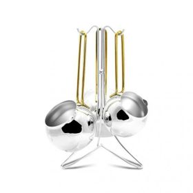CVS DN 12202 Gold Standlı Cezve Seti
