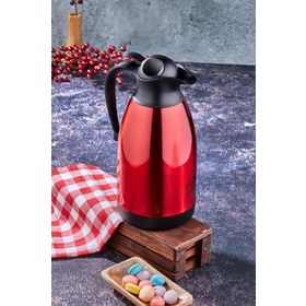CVS DN-3511 Kırmızı T Model 2 lt Çelik Termos
