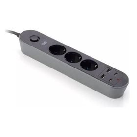 CVS DN 9200 Type C Usb 2 Akım Korumalı 3'lü Priz