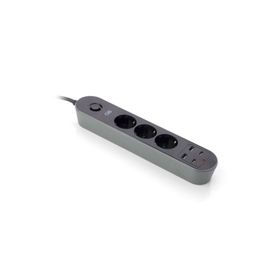 CVS DN 9200 Type C Usb 2 Akım Korumalı 3'lü Priz