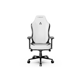 Cybeart Apex Series Arctic White PU Deri Bel Destekli 4D Hafızalı Yastık Oyuncu Koltuğu