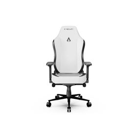 Cybeart Apex Series Arctic White PU Deri Bel Destekli 4D Hafızalı Yastık Oyuncu Koltuğu