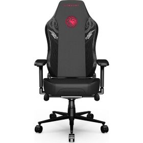Cybeart Game Of Thrones Series House Targaryen Edition PU Deri Bel Destekli 4D Hafızalı Yastık Oyuncu Koltuğu