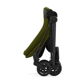 Cybex Mios Matt Black Khaki Green Portbebeli Bebek Arabası Seti