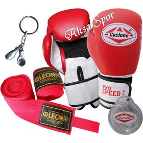 Cyclone Pro Speed Kırmızı Boks Eldiveni