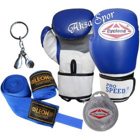 Cyclone Pro Speed Mavi Boks Eldiveni