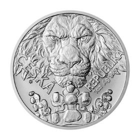 Czech Mint Czech Lion 2023 1 Ons 31.10 gr 999.0 Gümüş Sikke Coin