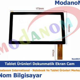 CZY6075A-FPC Siyah Dokunmatik Tablet Camı