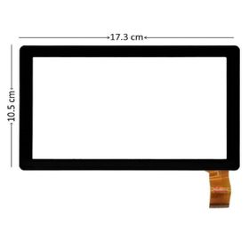 CZY6075A-FPC Siyah Dokunmatik Tablet Camı