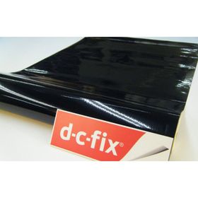 D-c Fix 346-8348 Parlak Düz Siyah Yapışkanlı Folyo