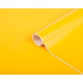D-c Fix Mat Koyu Sarı Kendinden Yapışkanlı Folyo