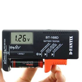D-FantiX 9 V 1.5 V Dijital Pil Test Cihazı