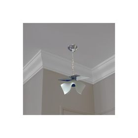 D-Light Ender Tekli Cam Beyaz Avize