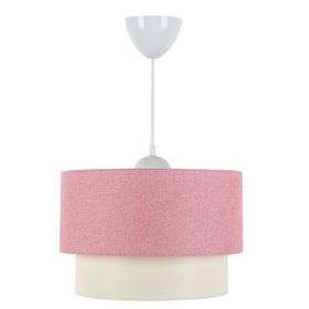 D-Light Melon Pembe Beyaz Avize