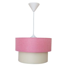 D-Light Melon Pembe Beyaz Avize
