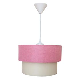 D-Light Melon Pembe Beyaz Avize