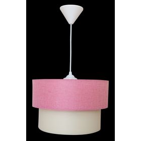 D-Light Melon Pembe Beyaz Avize