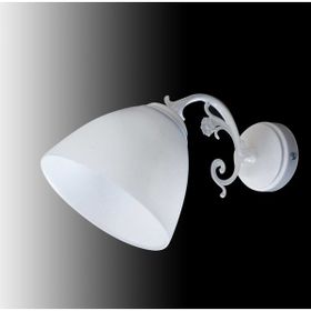D-Light Zamak Çiçek Beyaz İç Mekan Aplik