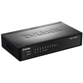 D-Link DES-1008P/C1A 8x10/100 4 Port Poe Metal Kasa 62W Switch