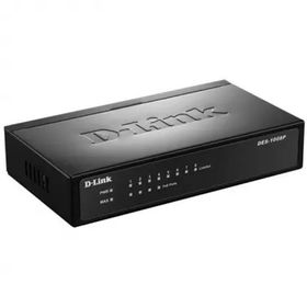 D-Link DES-1008P/C1A 8x10/100 4 Port Poe Metal Kasa 62W Switch