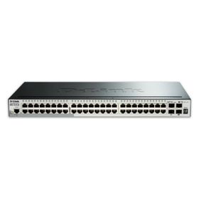 D-LINK DGS-1510-52X STACKABLE SMARTPRO SWITCH 48P 10/100/1000BASE-T 4PX10G SFP+