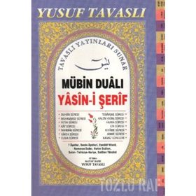 D07 - MÜBIN DUALI YASIN- I ŞERIF (DERGI BOY- FIHRISTLI) - YUSUF TAVASLI