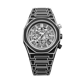 D1 Milano Black Scketch Phbj14 Beyaz Siyah Erkek Kol Saati