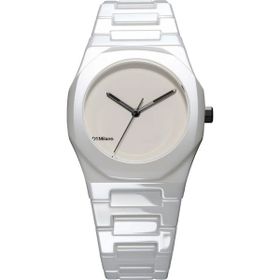 D1 Milano Ceramic Cebu02 Beyaz Seramik Unisex Kol Saati