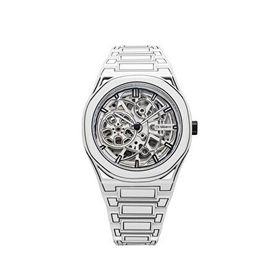D1 Milano Skeleton White Sketch Skbj20 Beyaz Metal Erkek Kol Saati